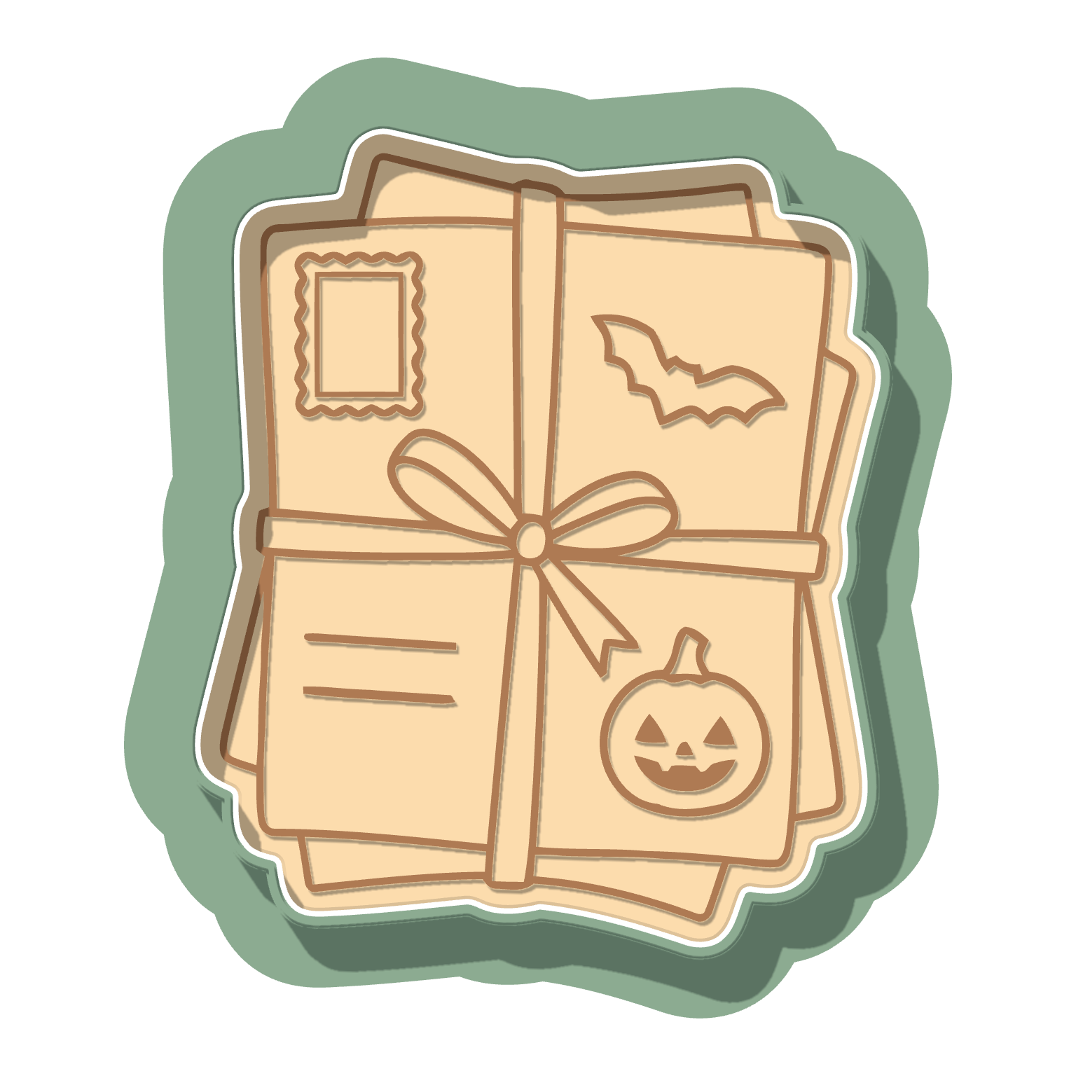 Postcard Stack · Cutter + Stamp