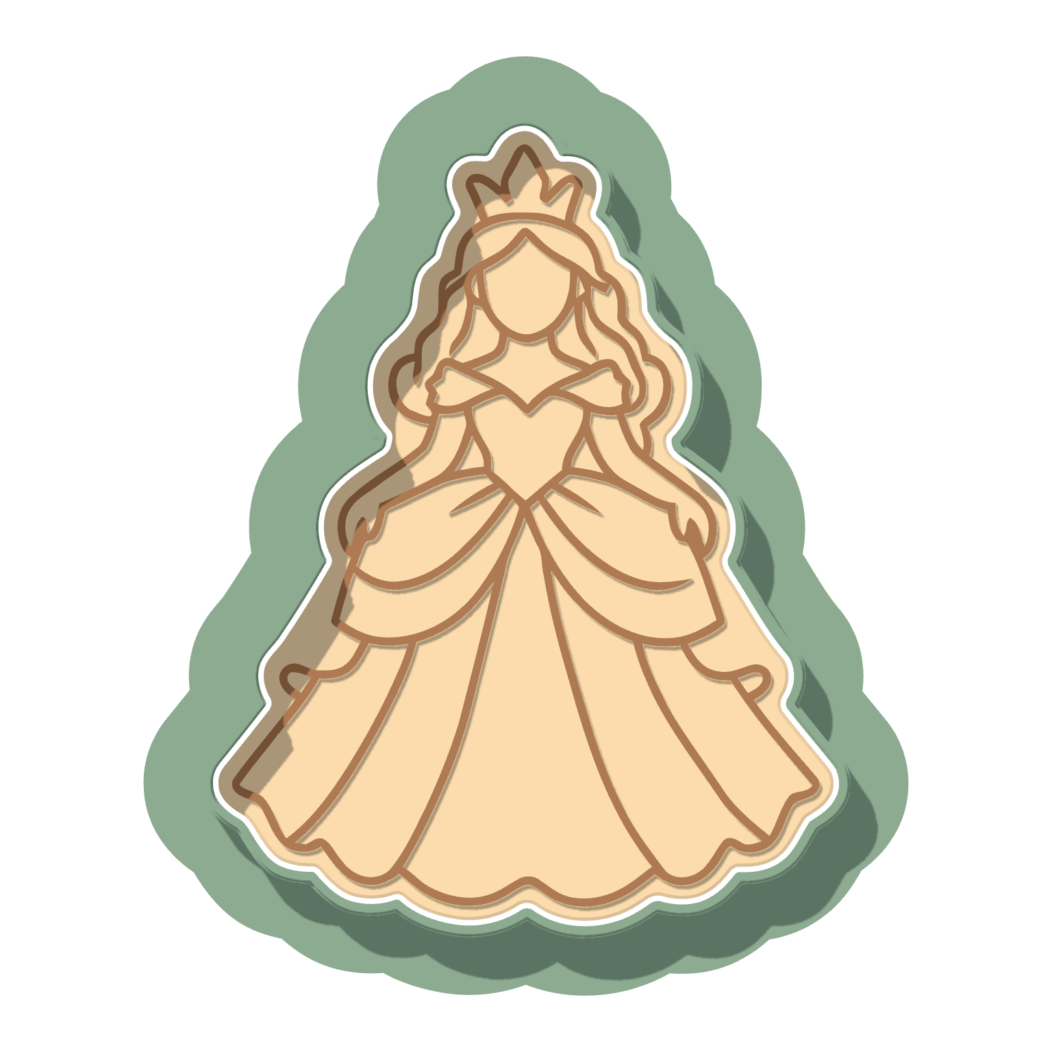 Princess · Cutter + Stamp