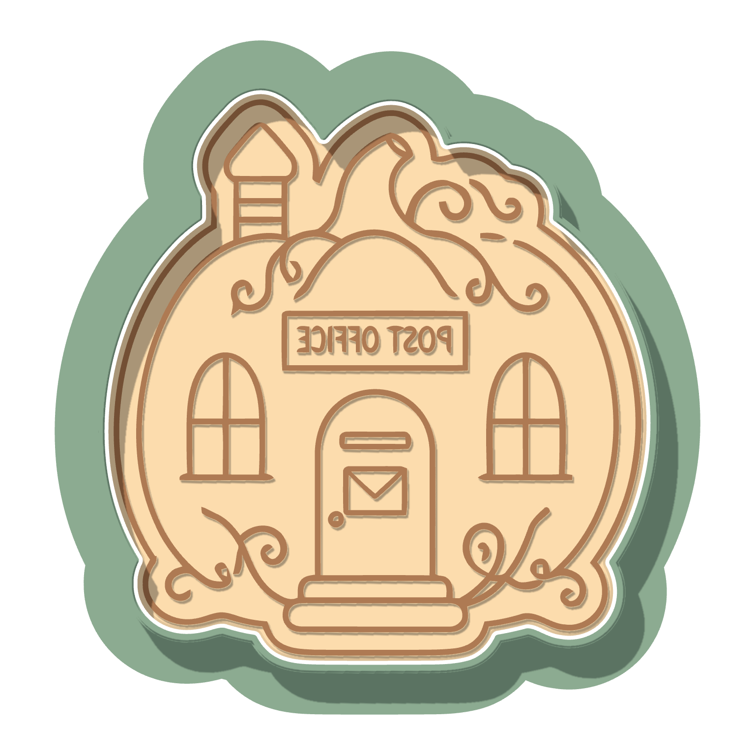 Pumpkin Post Office · Cutter + Stamp
