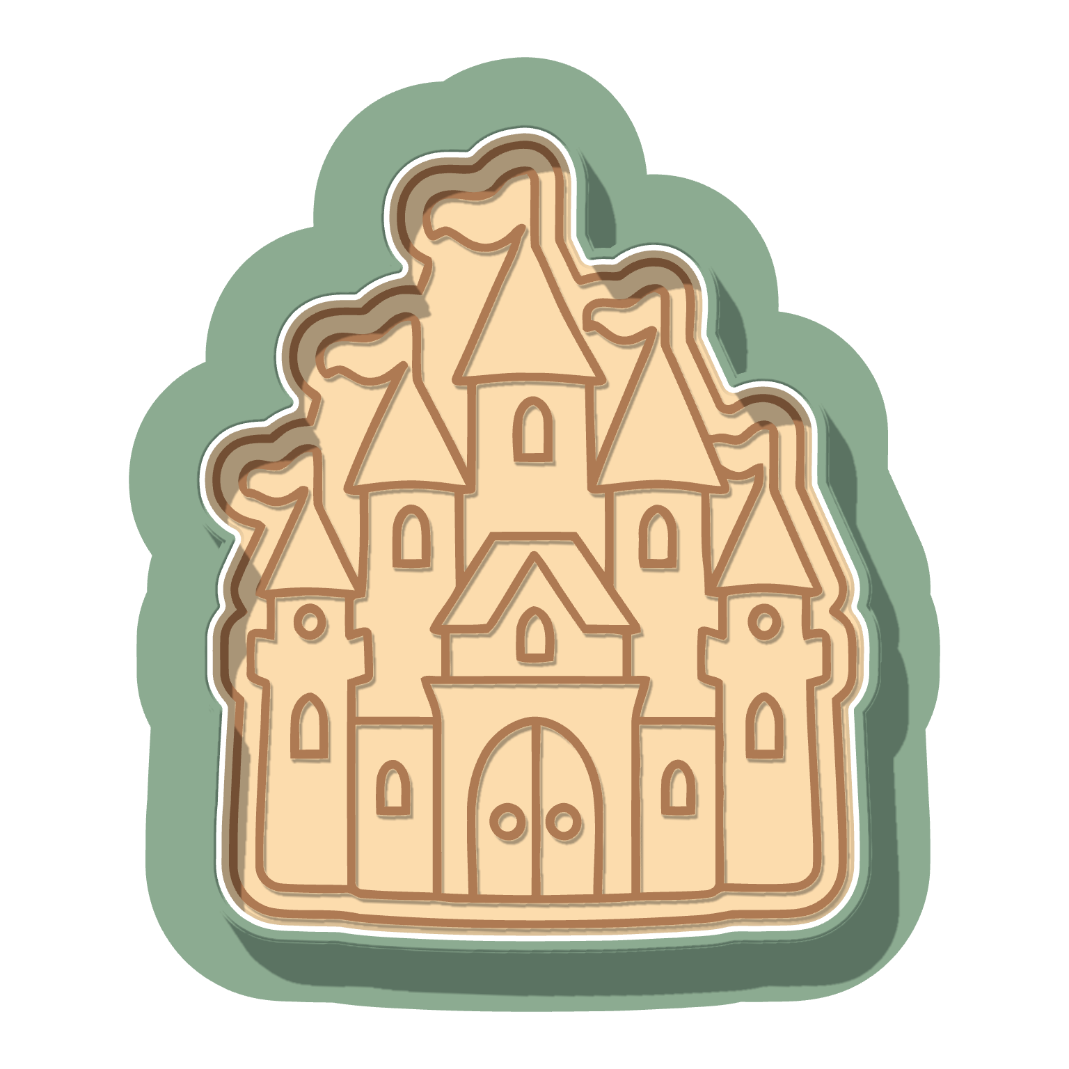 Castle · Cutter + Stamp