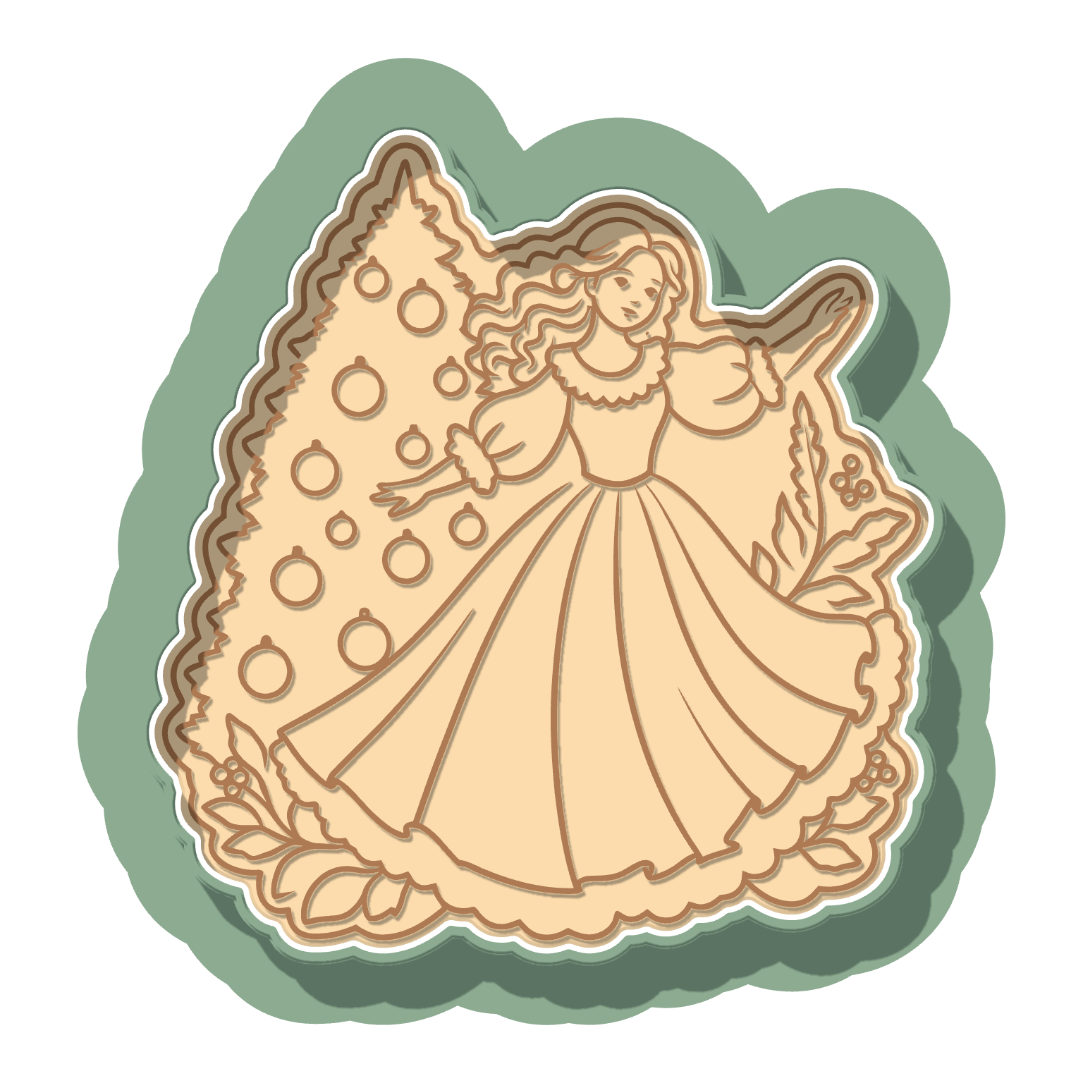 Dancing Girl · Cutter + Stamp