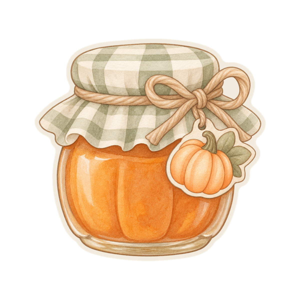 Pumpkin Jam Jar