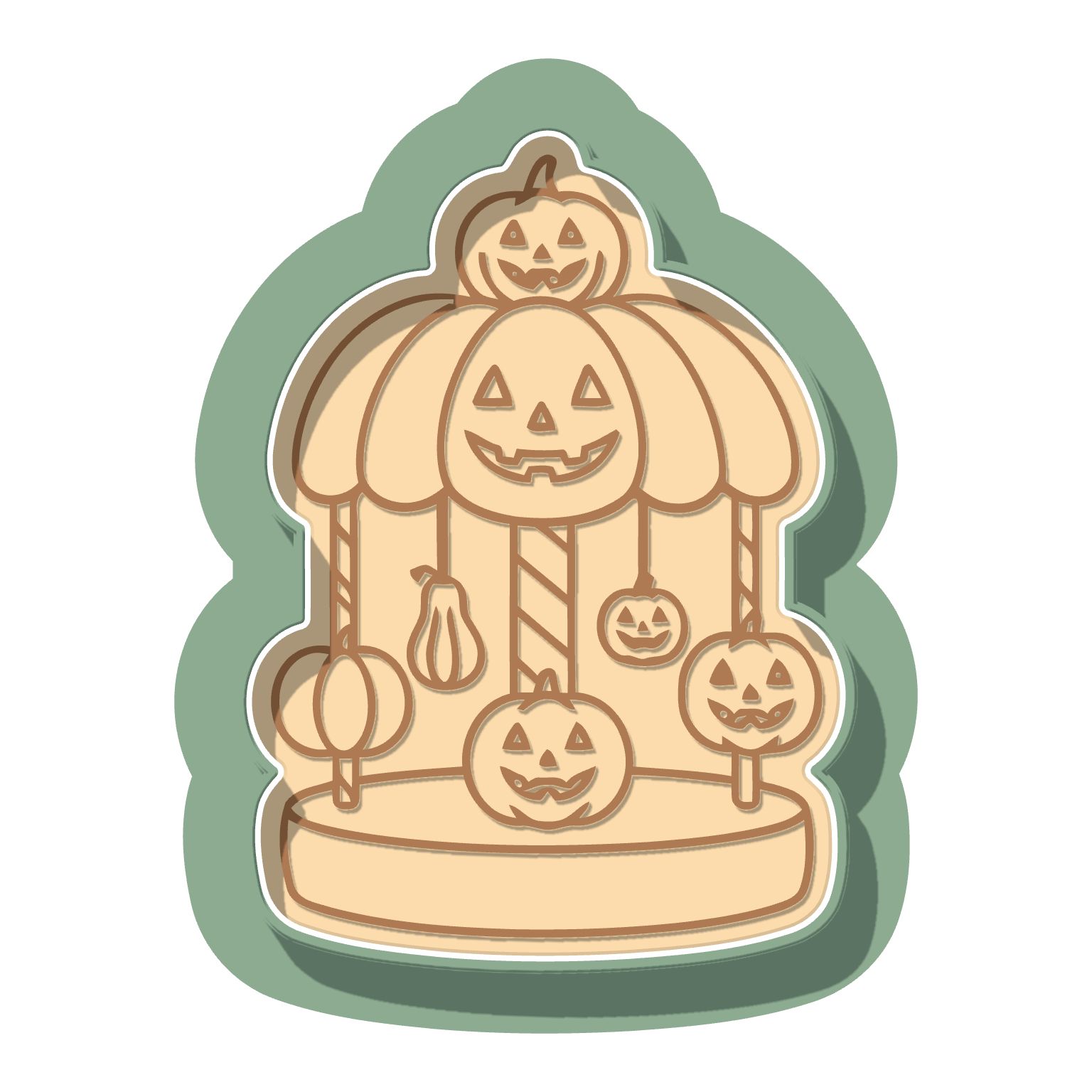 Pumpkin Carousel · Cutter + Stamp