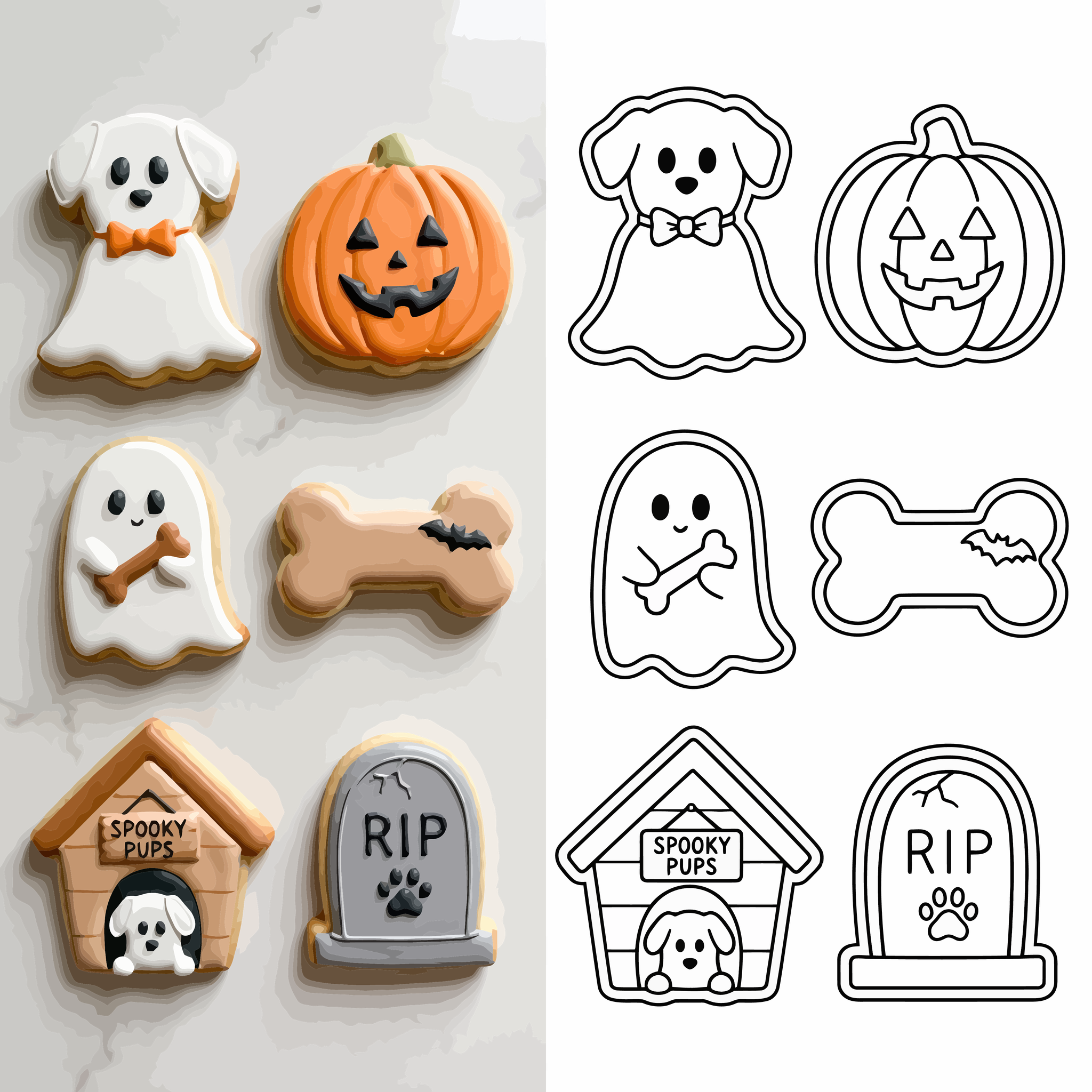 spooky pups