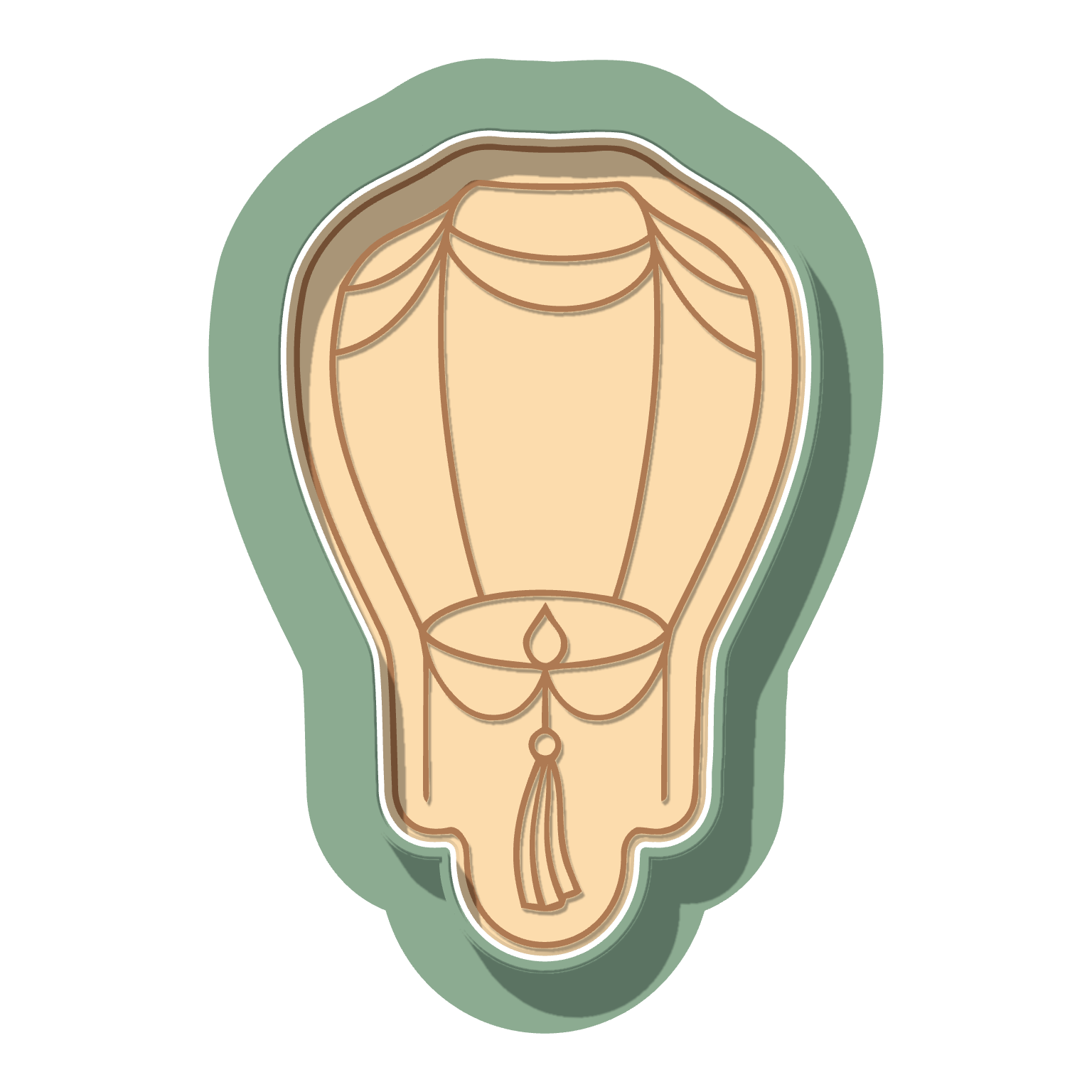 Floating Lantern · Cutter + Stamp