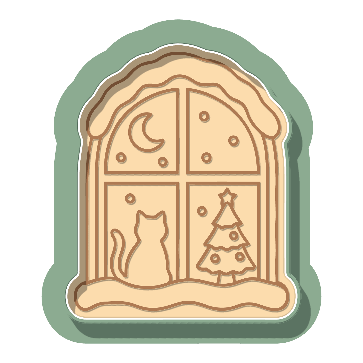 Kitty&Window · Cutter + Stamp