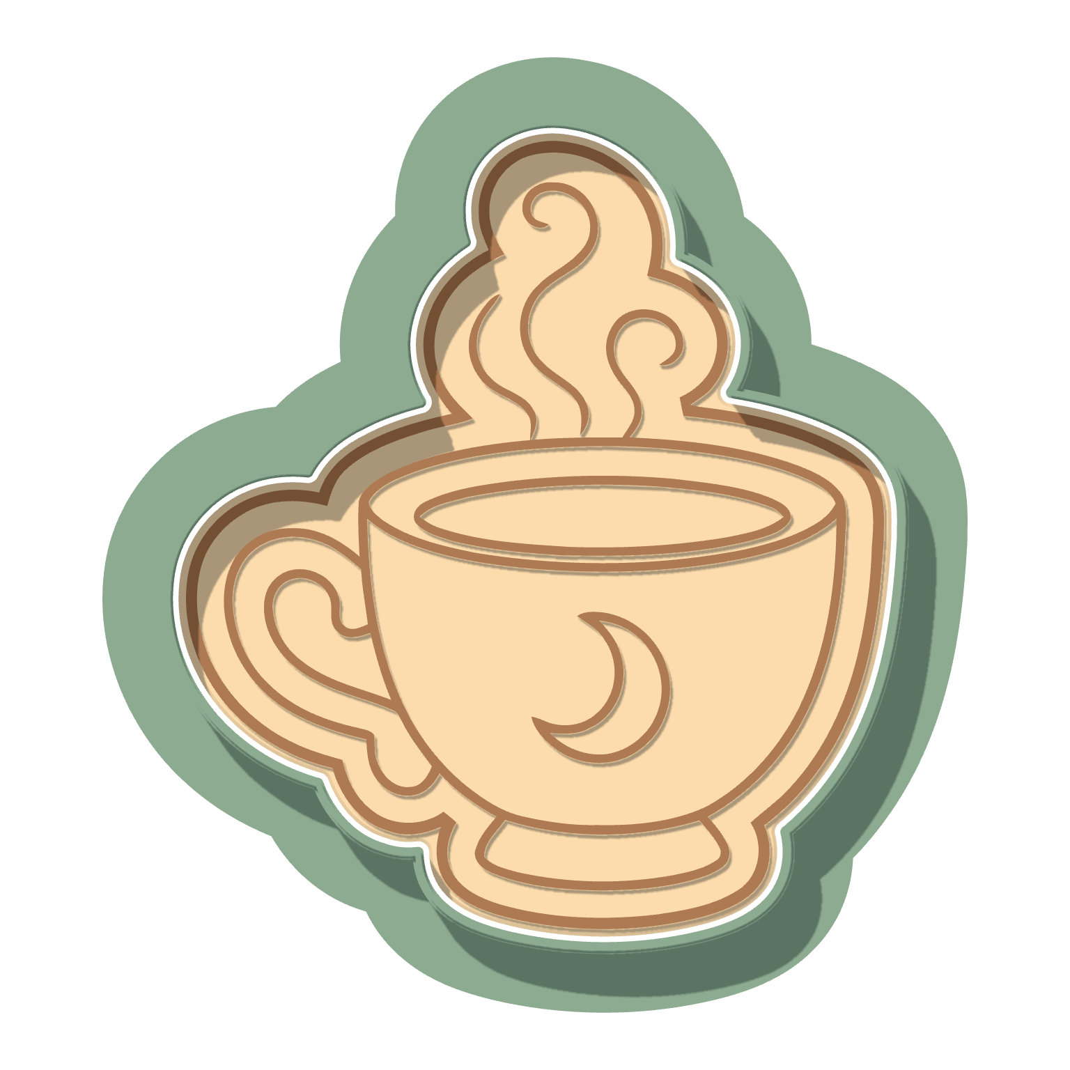 Teacup · Cutter + Stamp