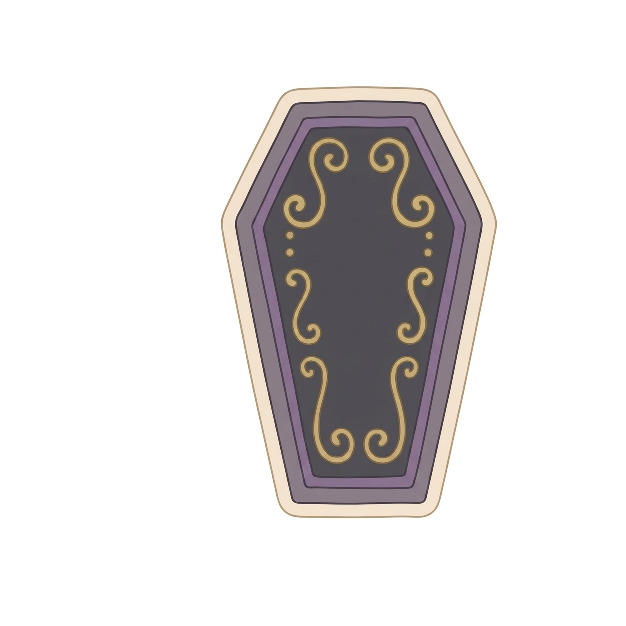 Decorative Coffin Shape
