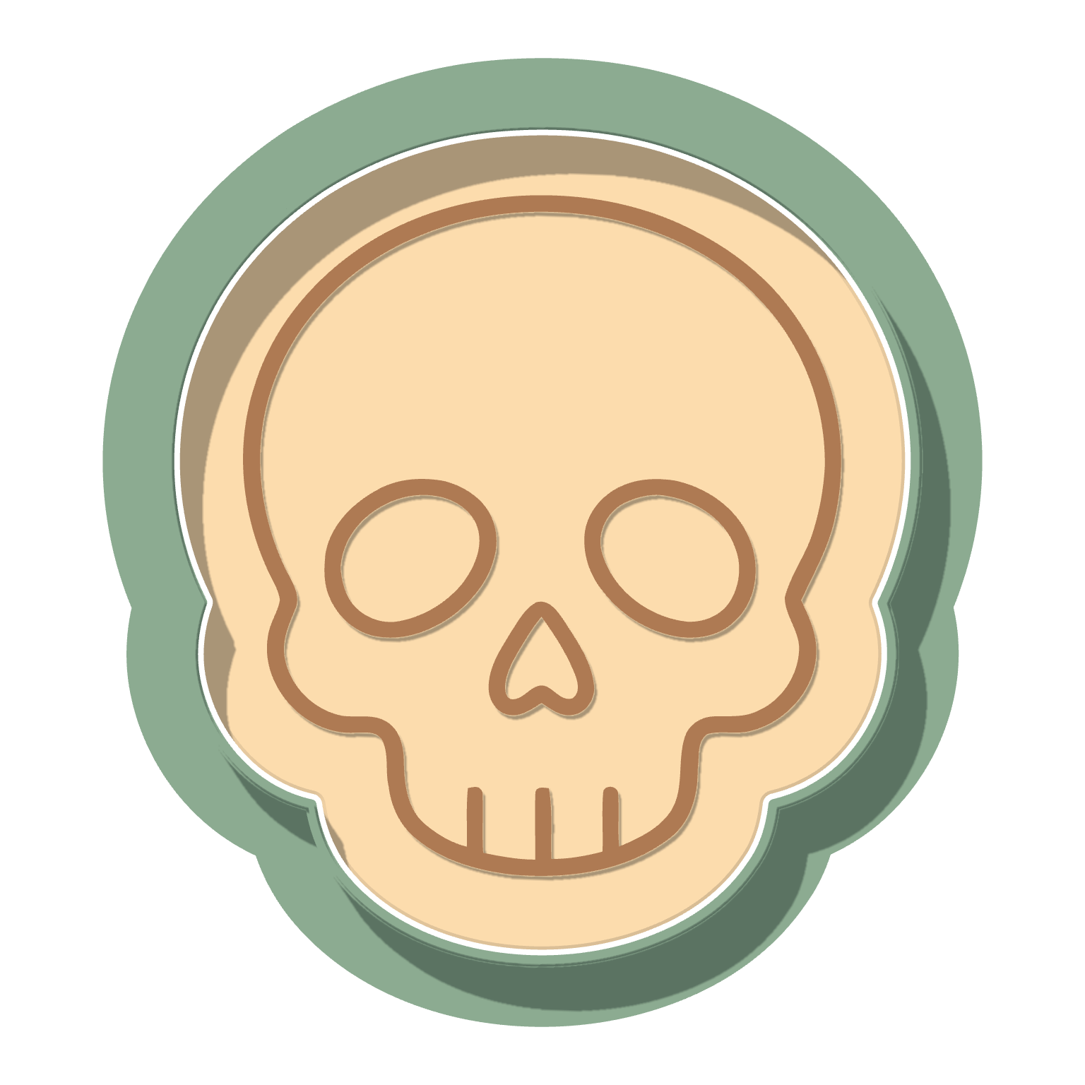 Skull · Cutter + Stamp