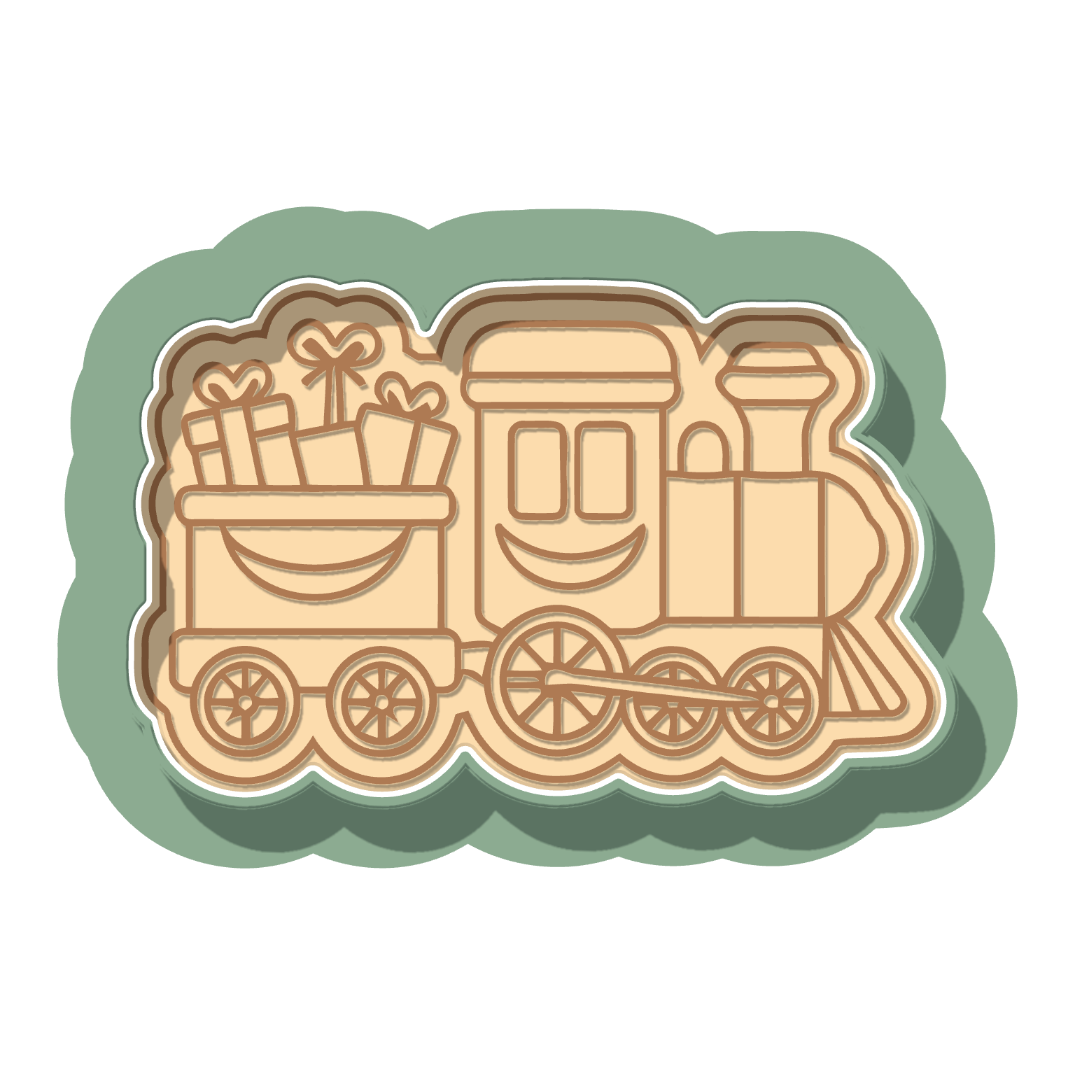 Holiday Train · Cutter + Stamp