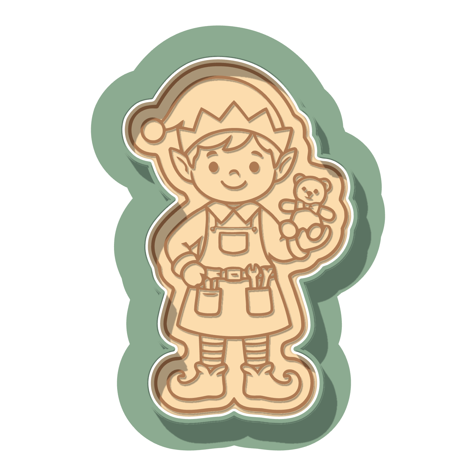 Toymaker Elf · Cutter + Stamp