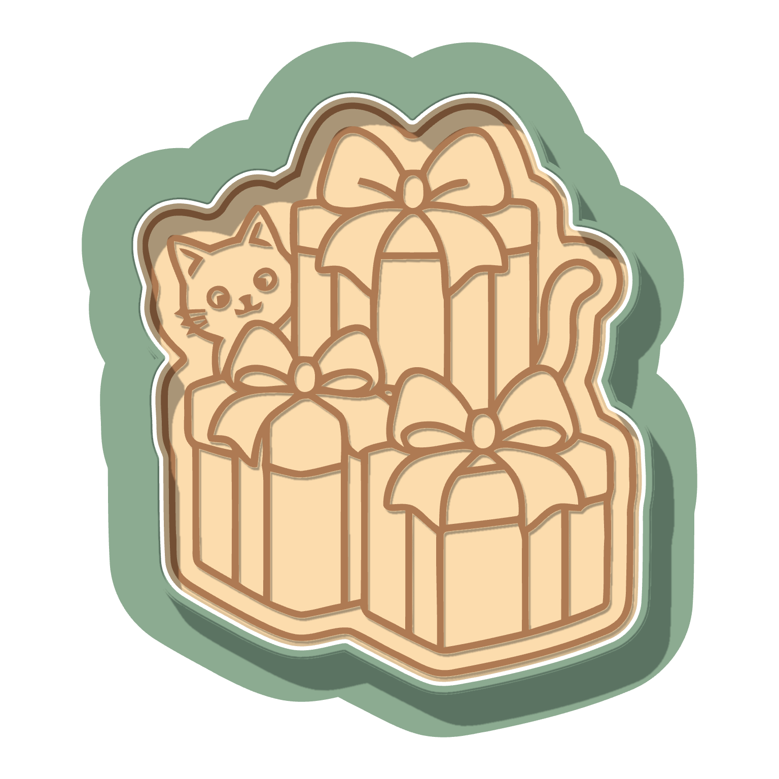 Cat Presents · Cutter + Stamp