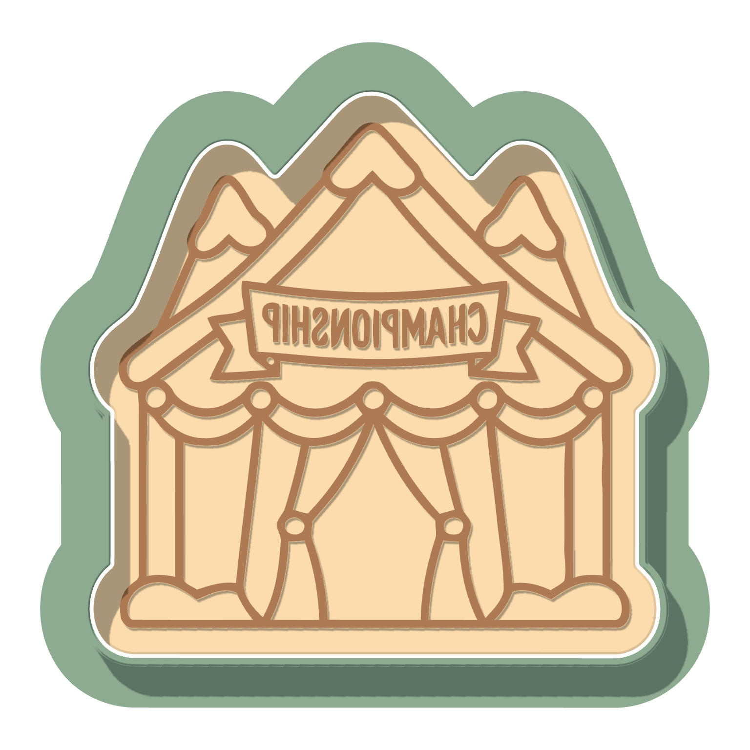 Grand Baking Tent · Cutter + Stamp