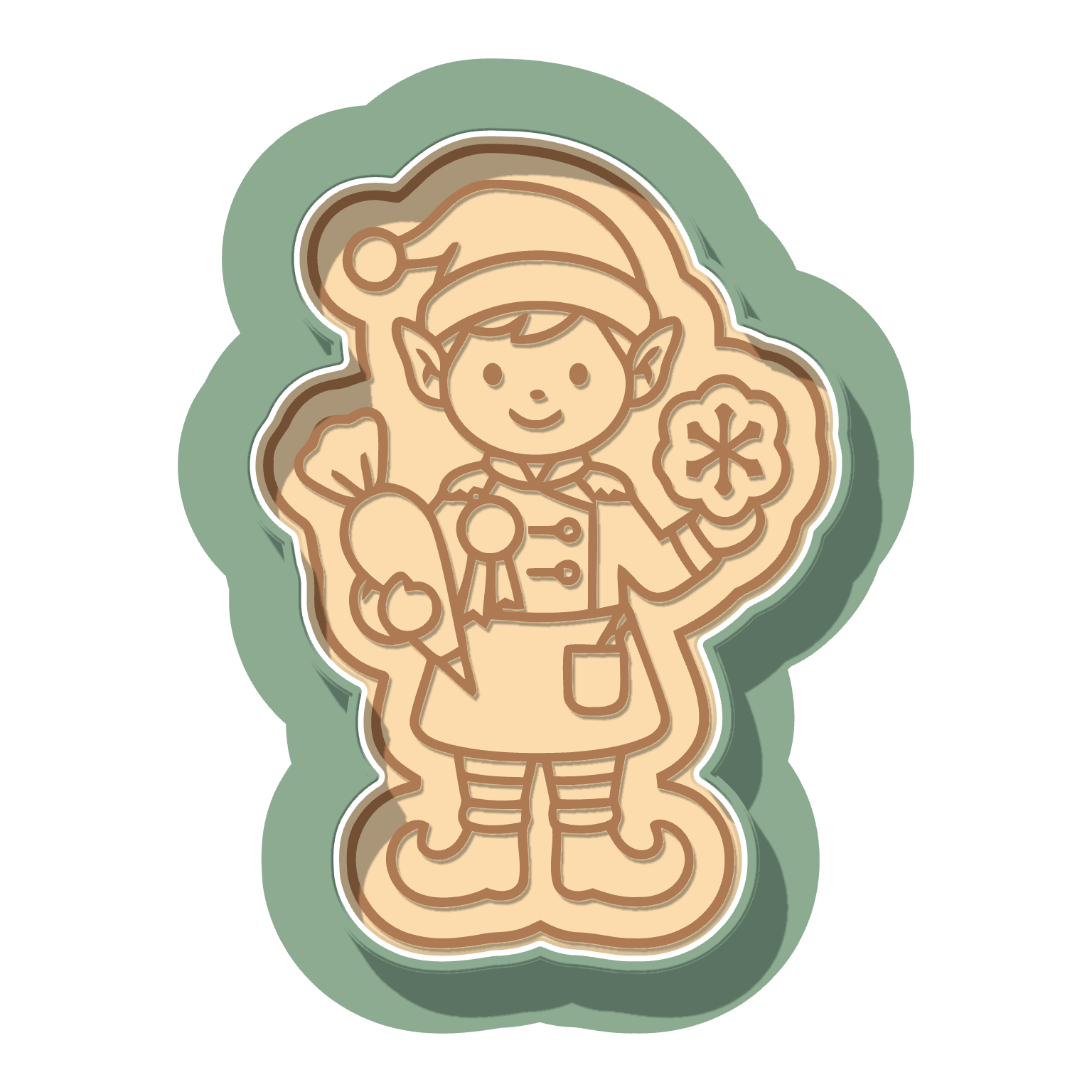 Baker Elf · Cutter + Stamp