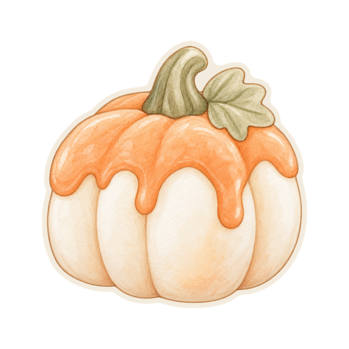Drippy Iced Pumpkin