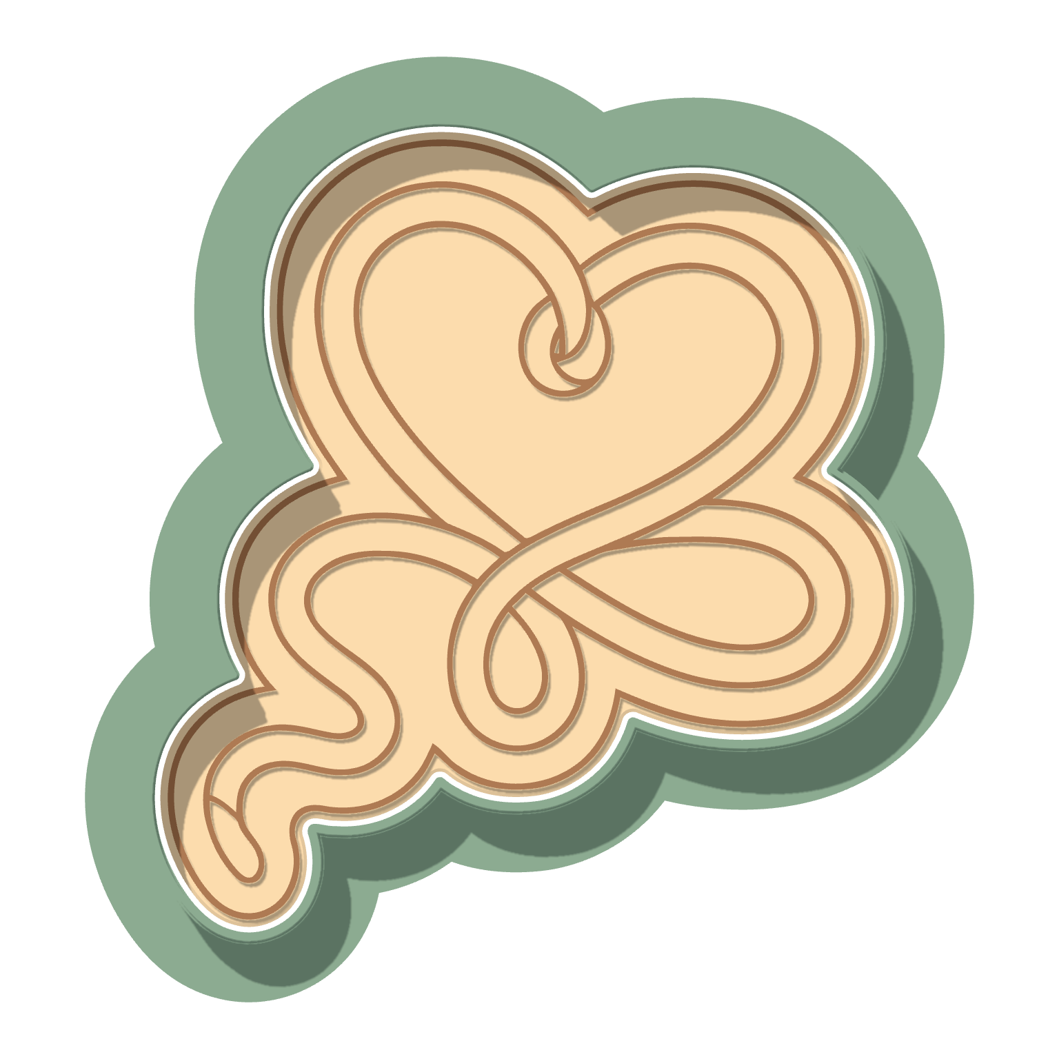 Heart Lasso · Cutter + Stamp
