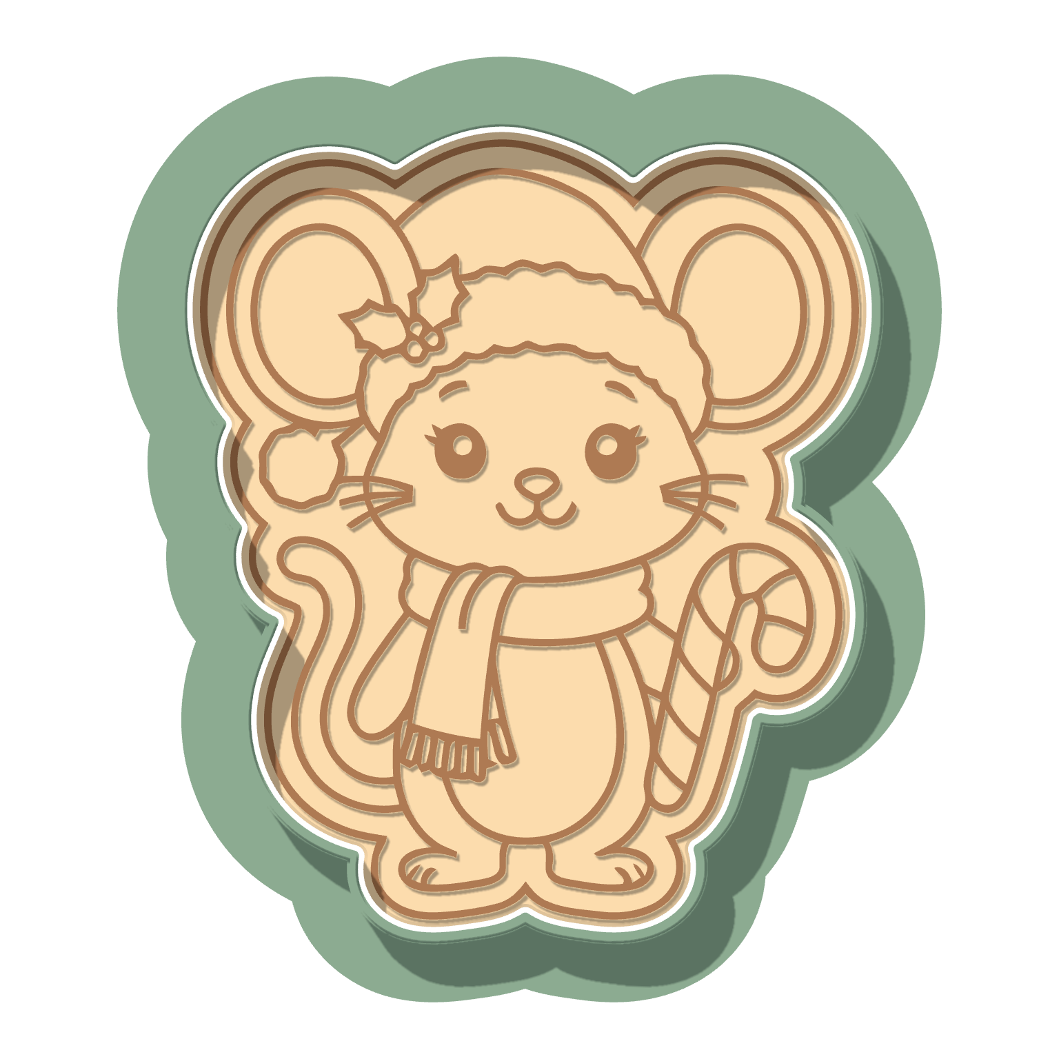 Holiday Mouse · Cutter + Stamp