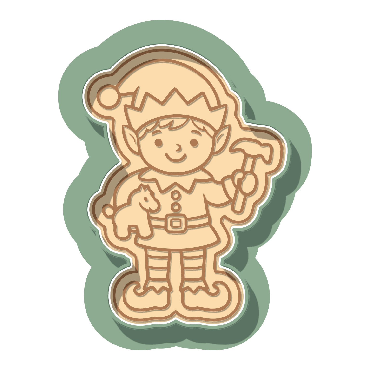 Tool Elf · Cutter + Stamp