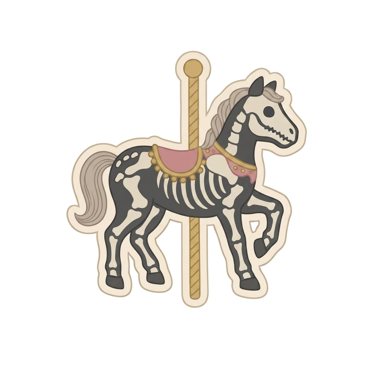 Skeleton Horse