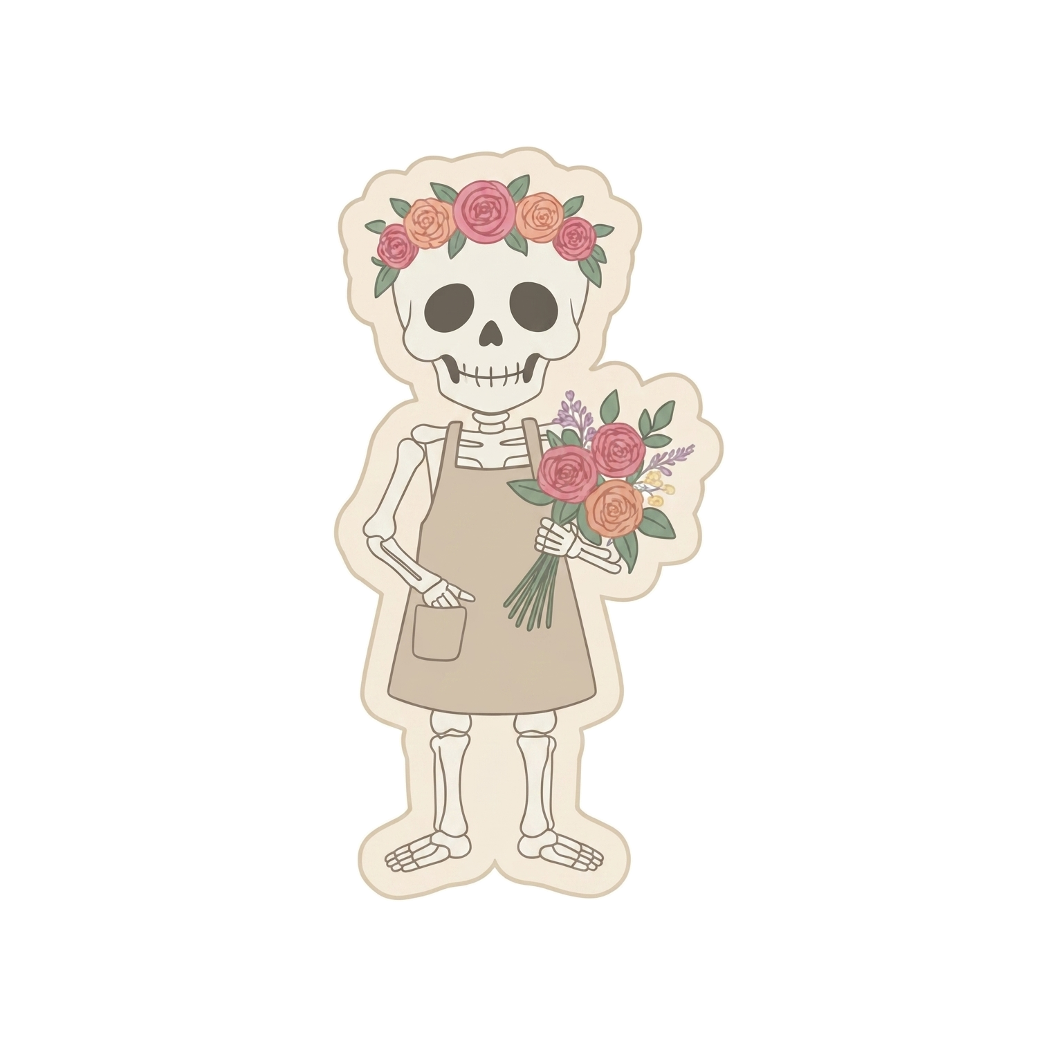 Skeleton Florist