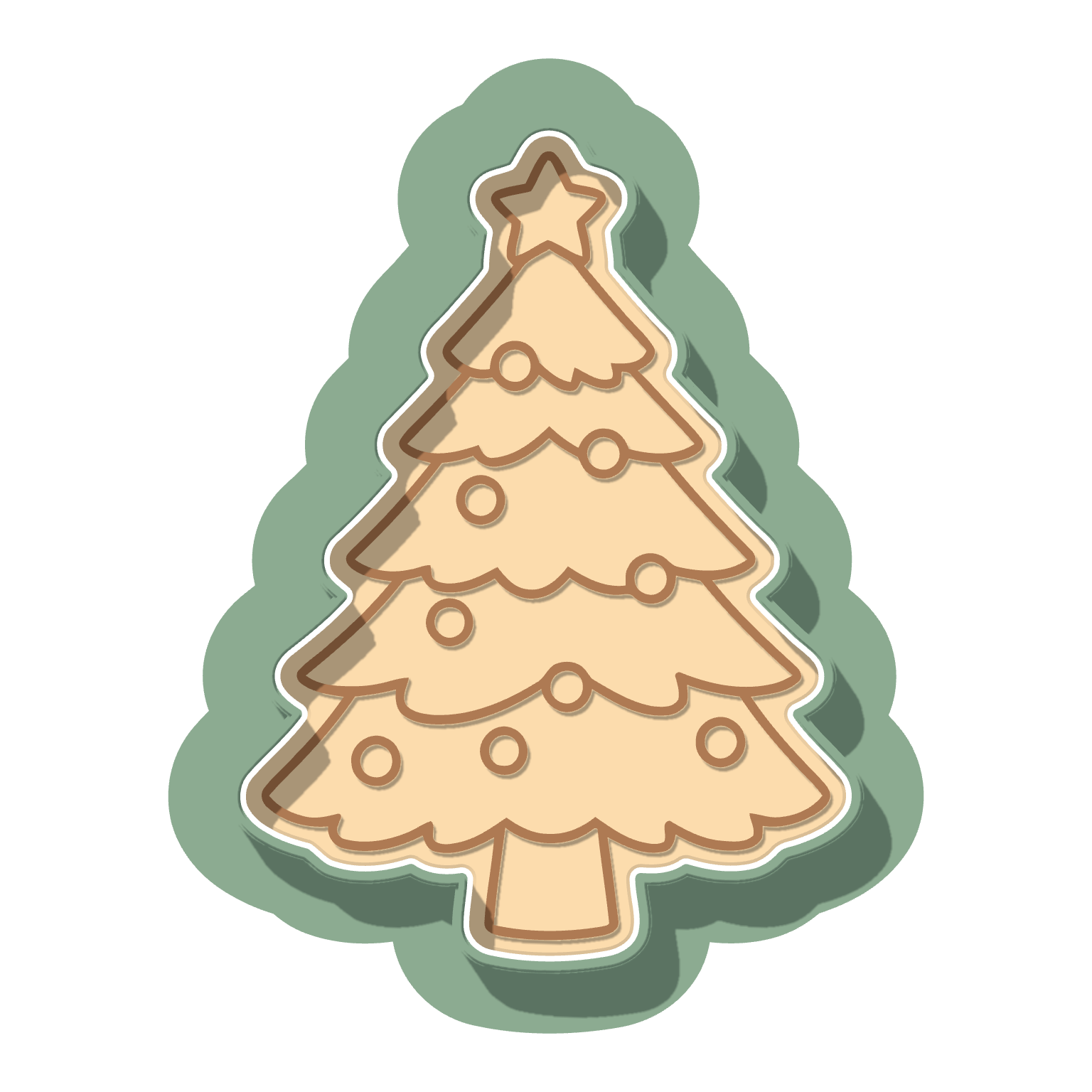 Christmas Tree · Cutter + Stamp