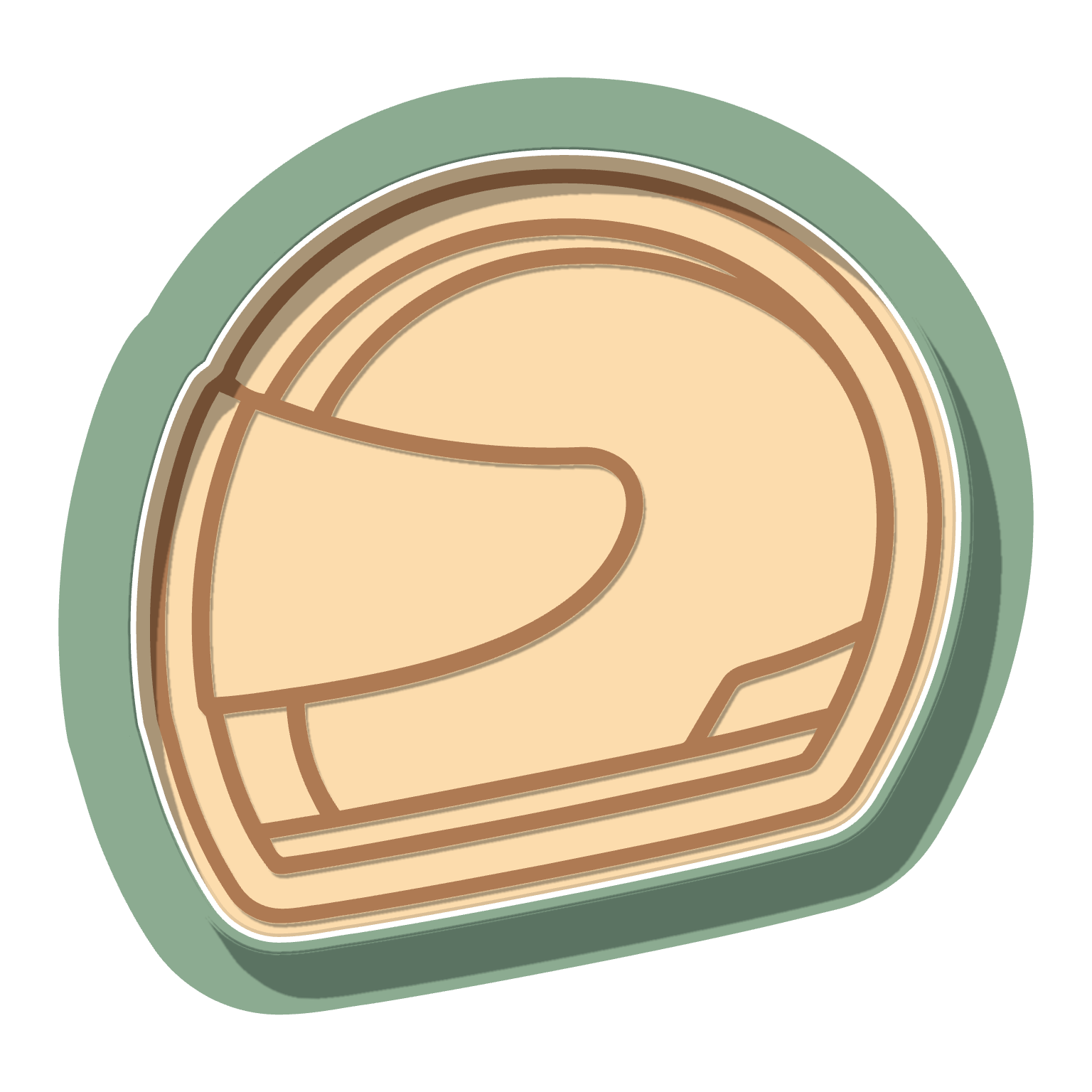 Helmet · Cutter + Stamp