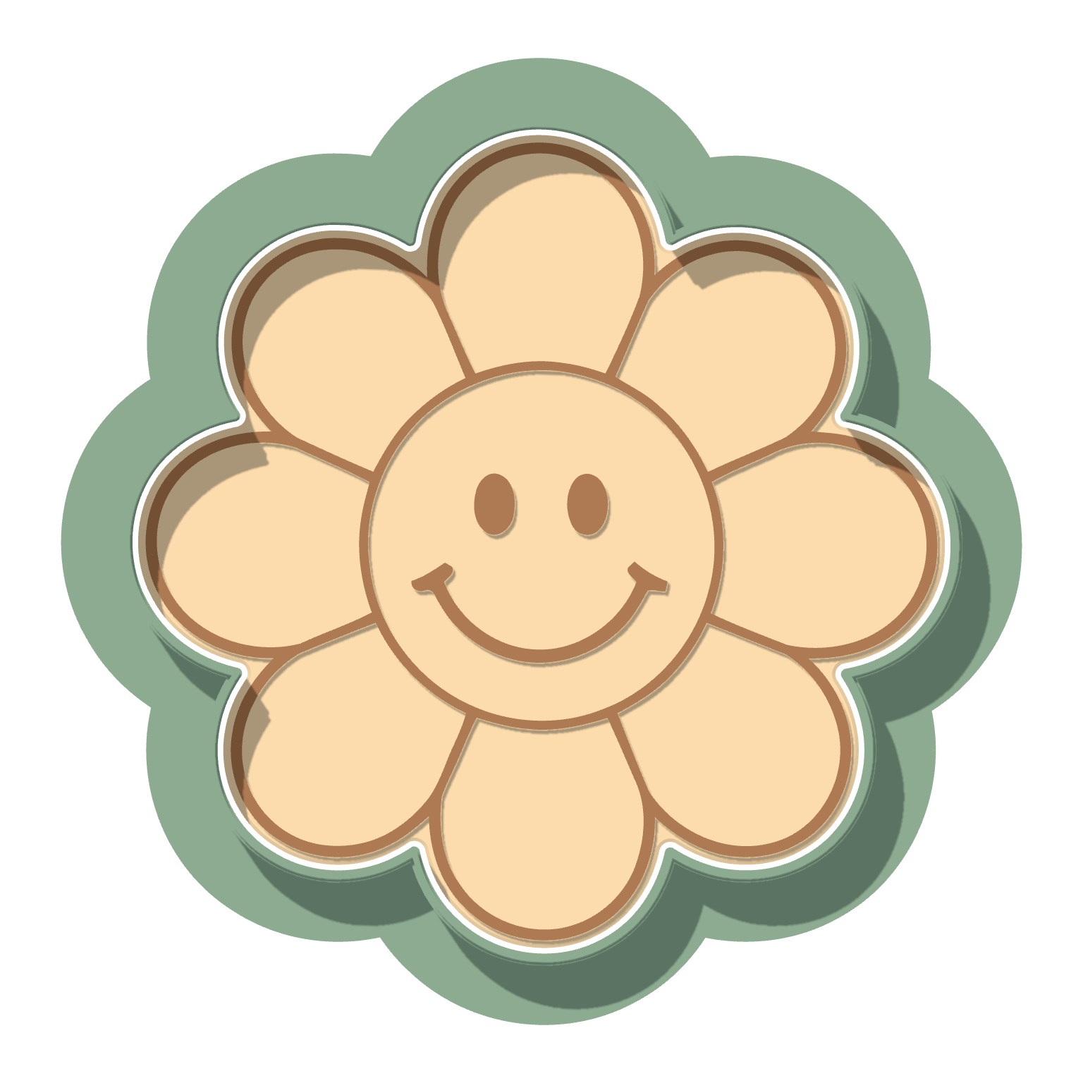 Flower · Cutter + Stamp