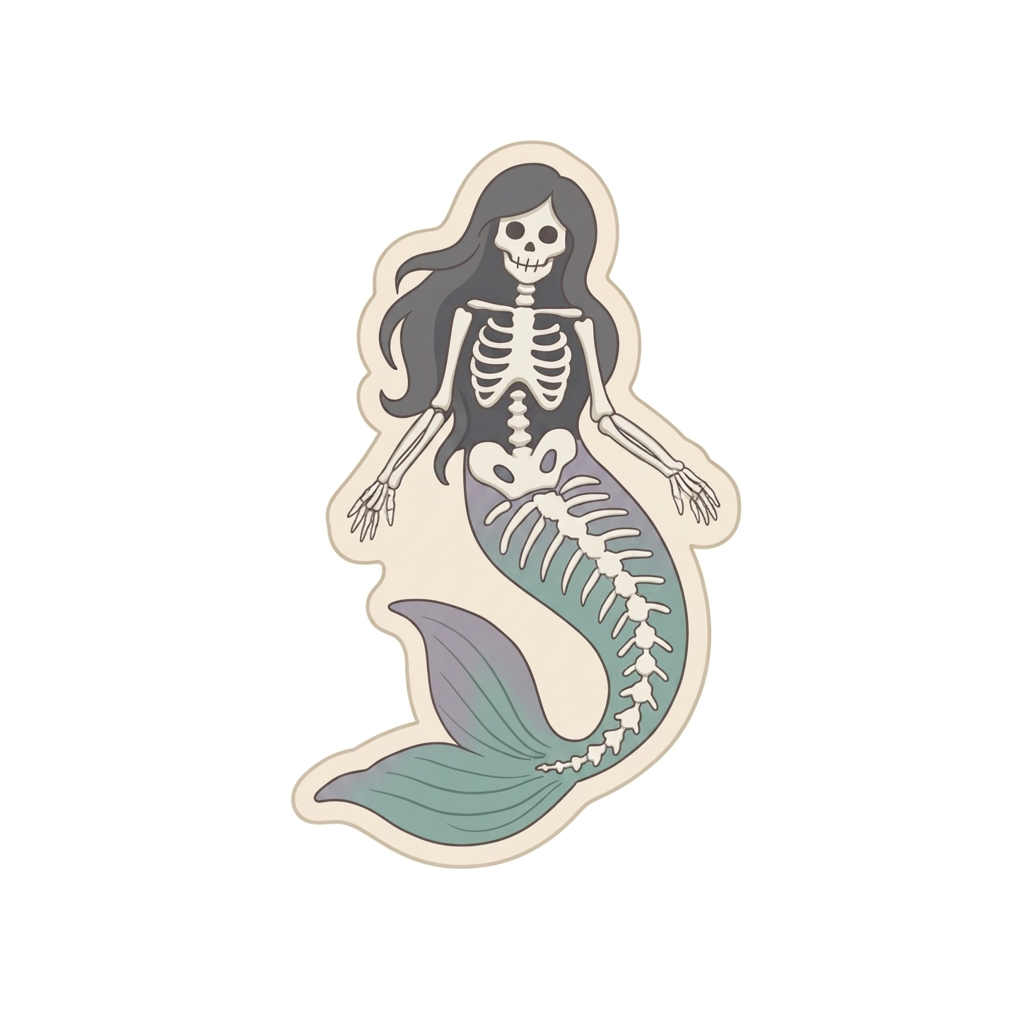 Mermaid Skeleton