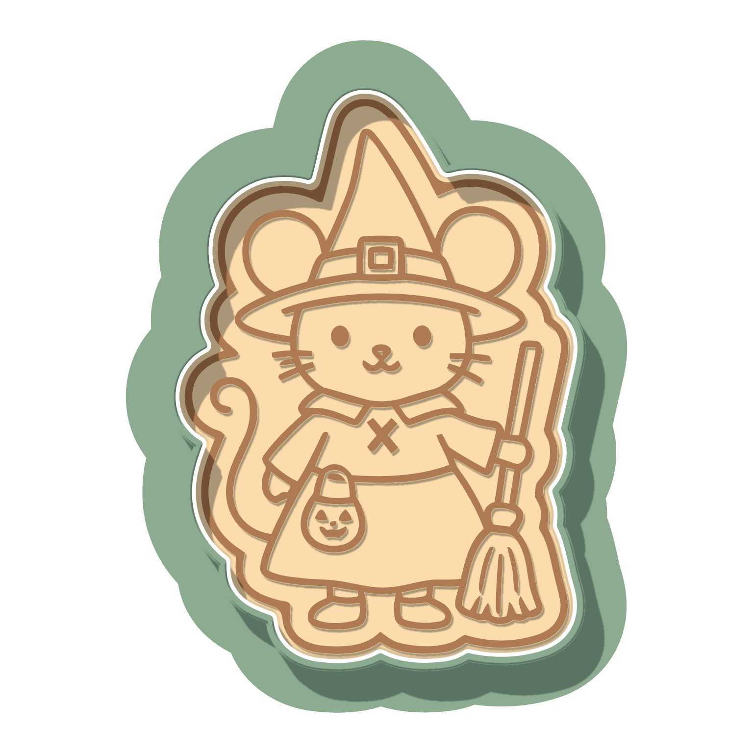 With Mlouse · Cutter + Stamp