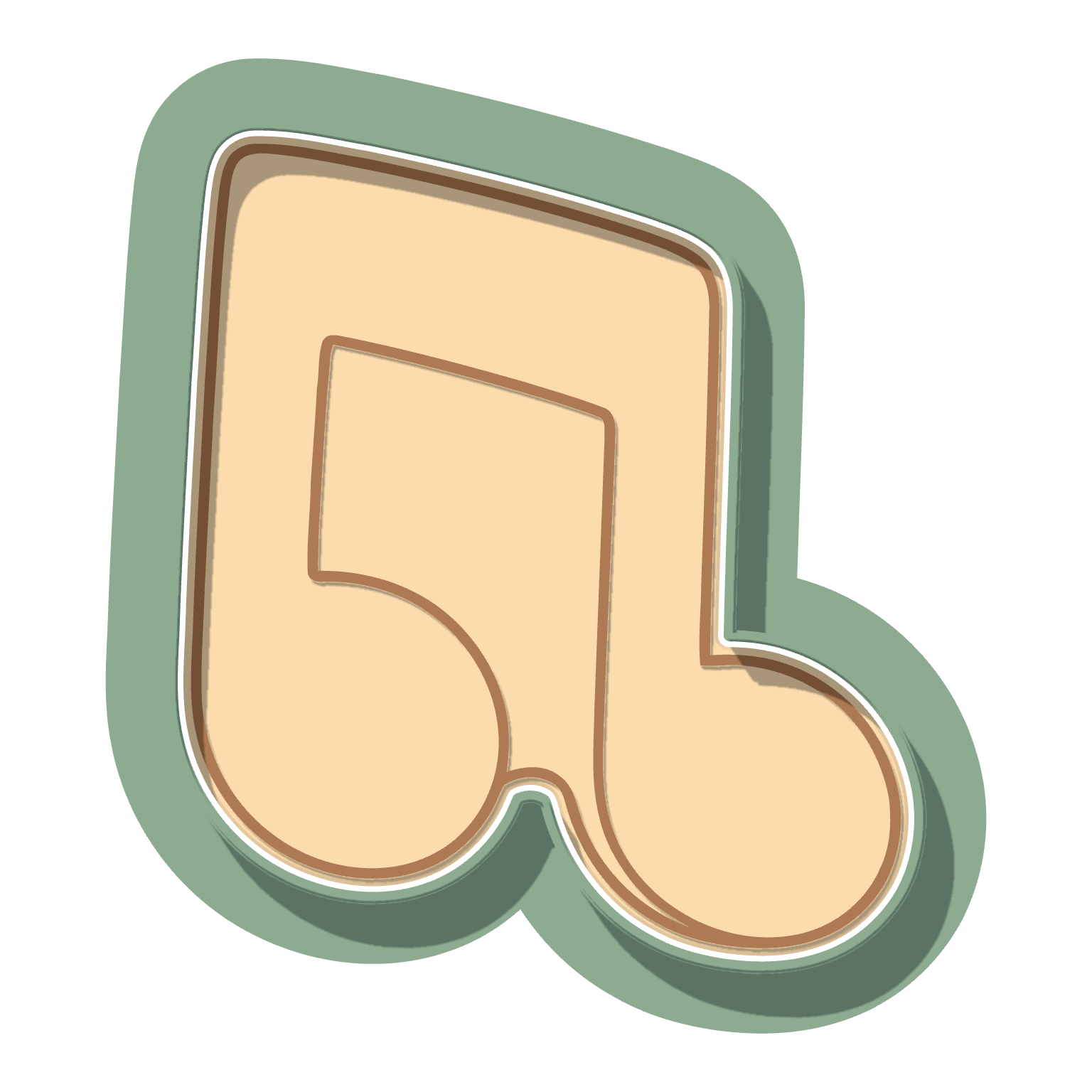 Music Note · Cutter + Stamp