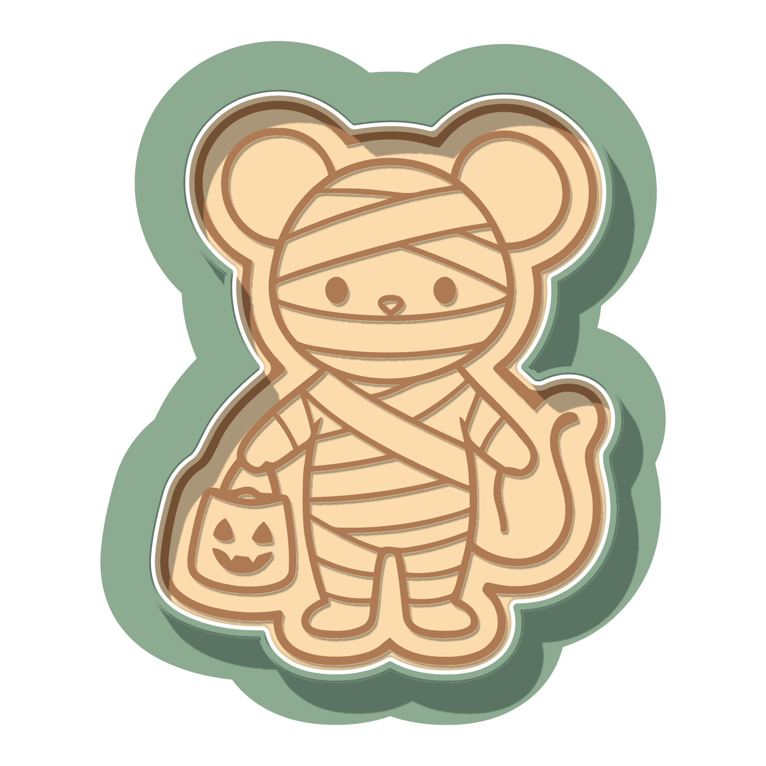 Mummy Mouse · Cutter + Stamp