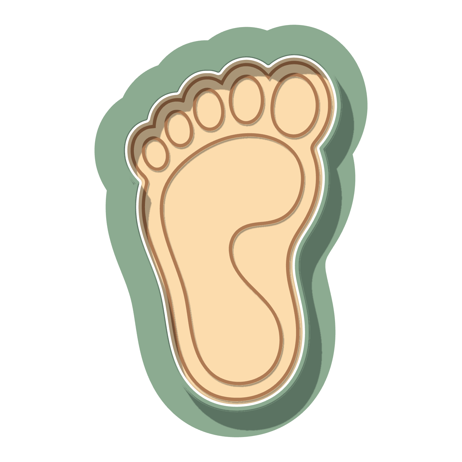 Boot print · Cutter + Stamp